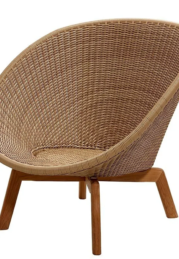 Cool stol i teak från Cane-Line.