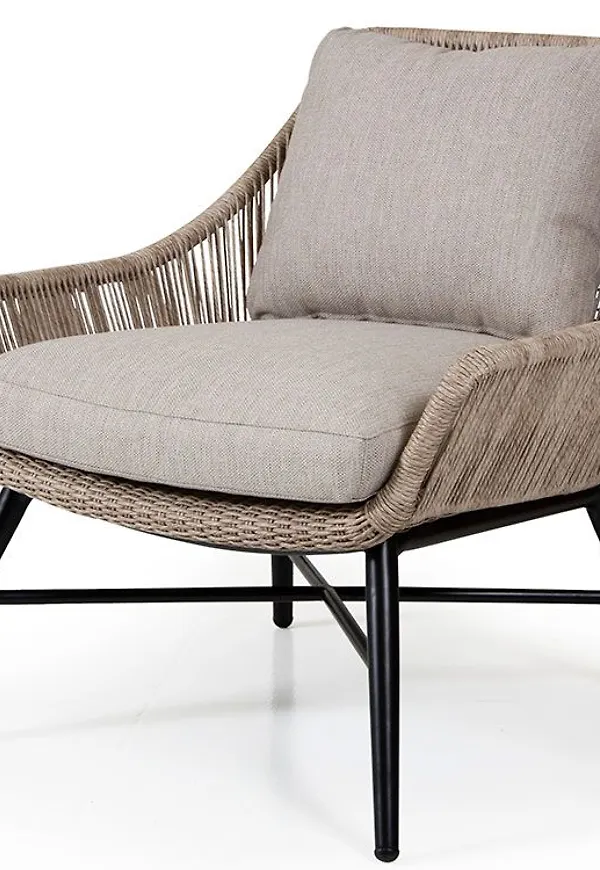 Riktigt trendig beige fåtölj 2026 från Brafab.