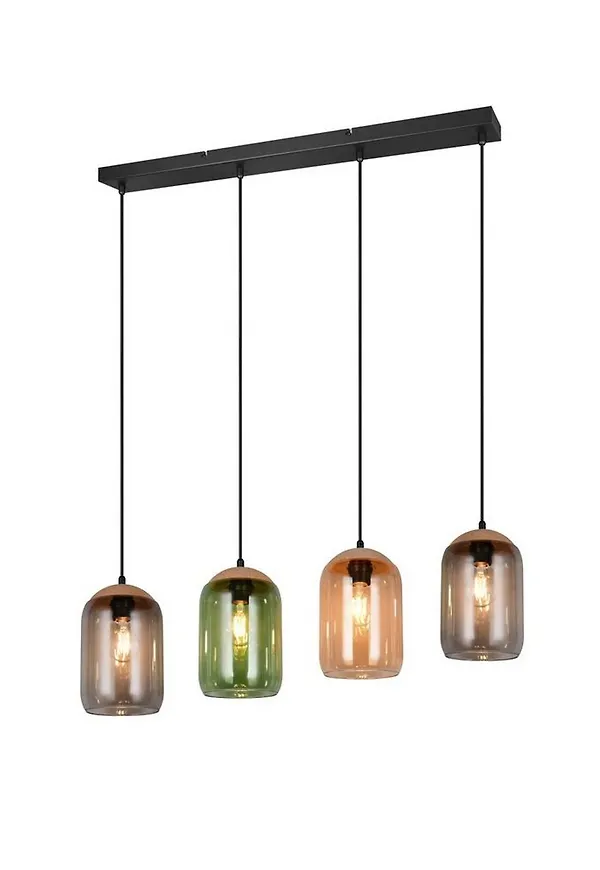 Grå Trio Lighting-pendel i elegant modell.