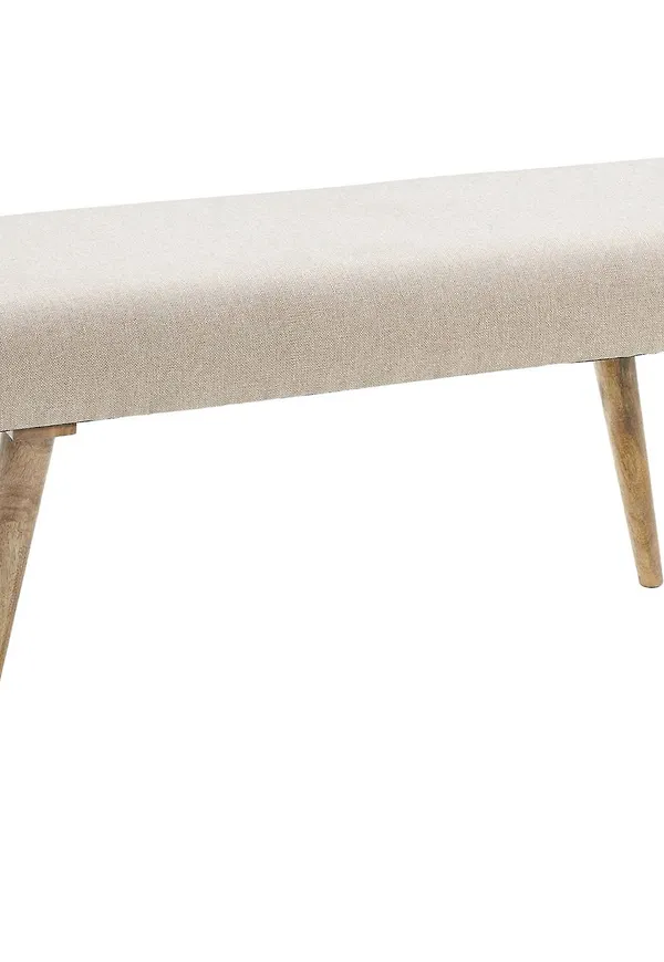 Fin sittbänk i beiget från Wohnling.