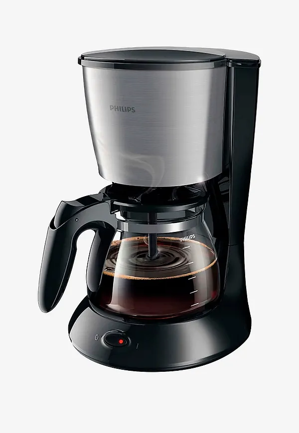 Jättesnygg kaffebryggare i rött från Philips.