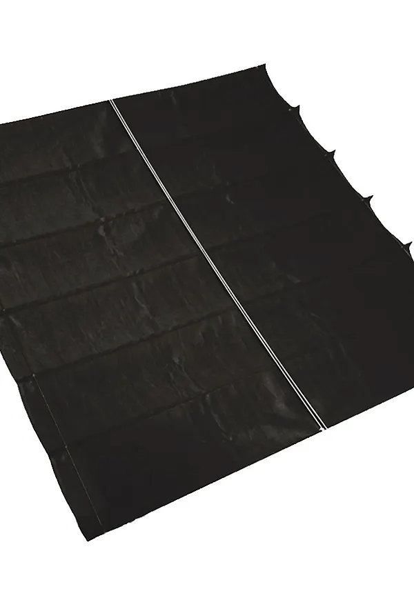 Svart Platinum Sun & Shade-solsegel i smickrande modell.