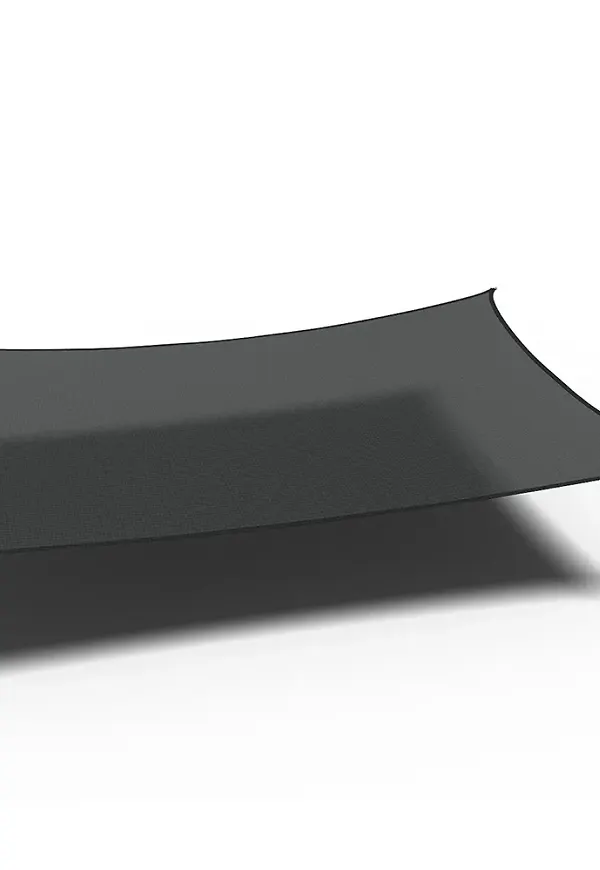 Svart Platinum Sun & Shade-solsegel i vacker modell.
