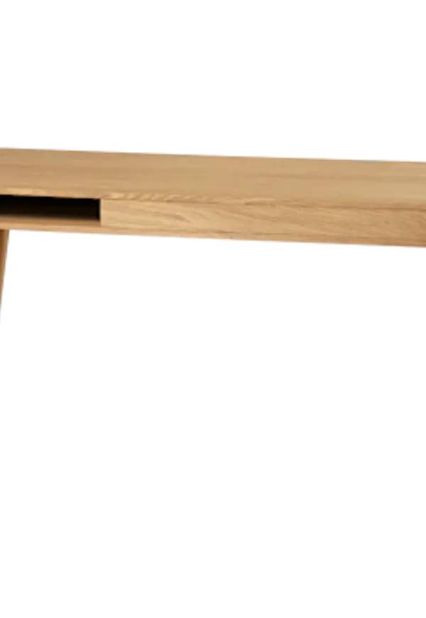 Skön skrivbord i ek från Nordic Tales.