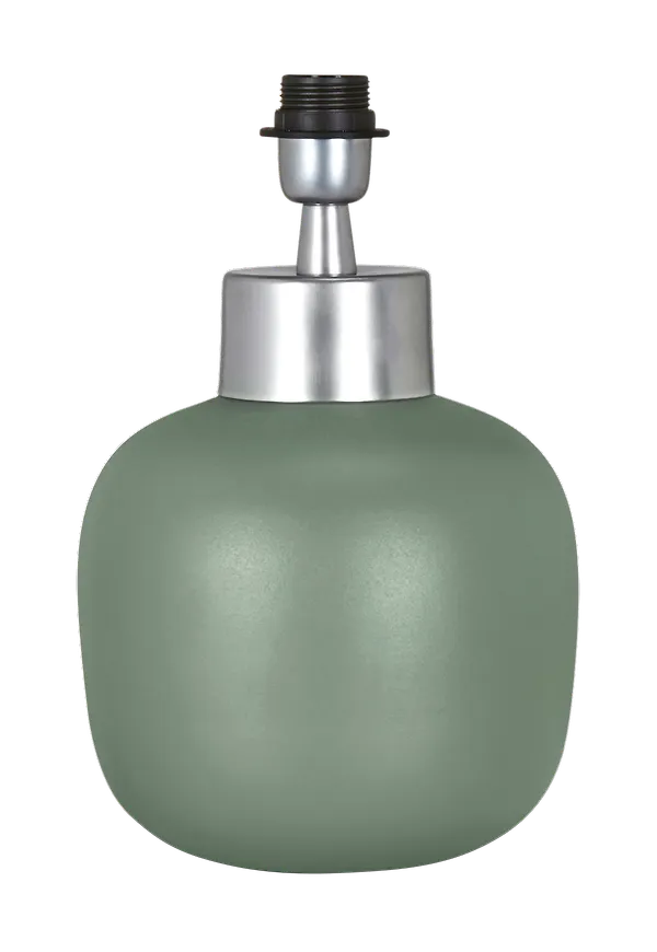 Grön PR Home-lampa i stilren modell.