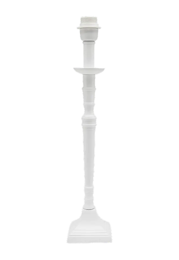 Vit PR Home-lampa i fin modell.