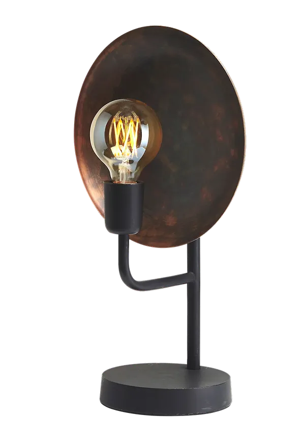 Komfortabel svart lampa 2025 från PR Home.