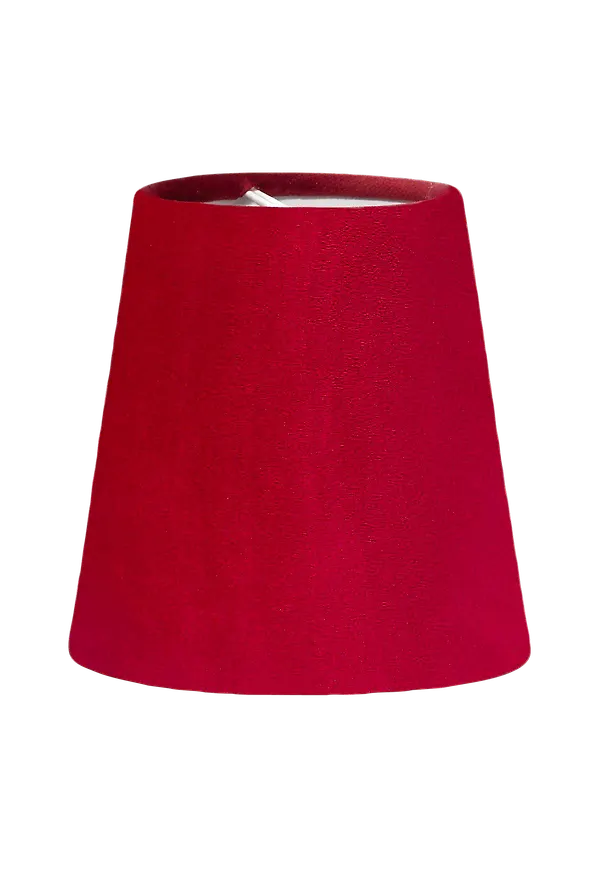 Röd PR Home-lampa i härlig modell.