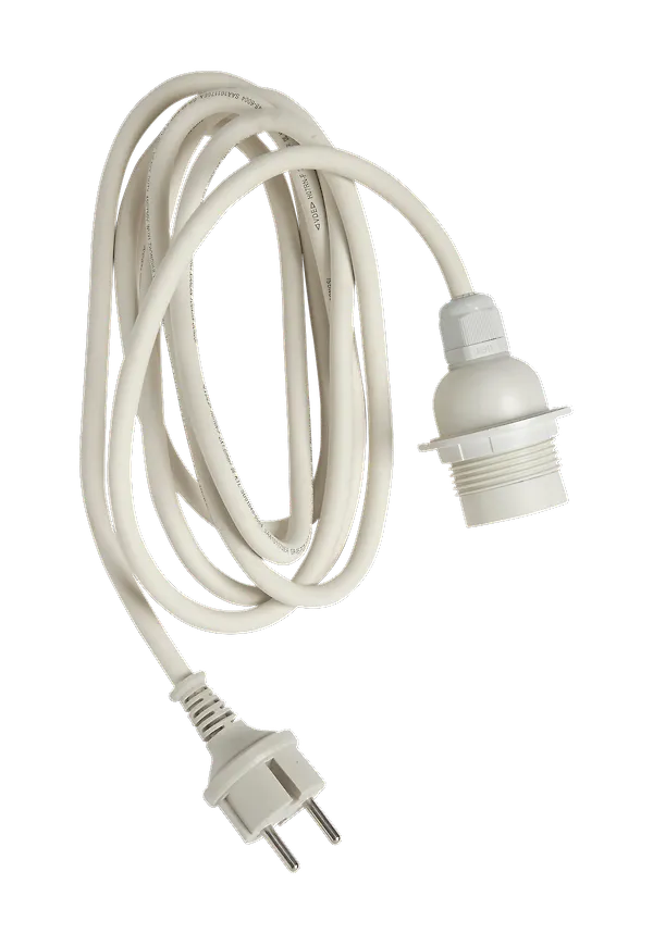 Vit PR Home-utemöbel i stilriktig modell.