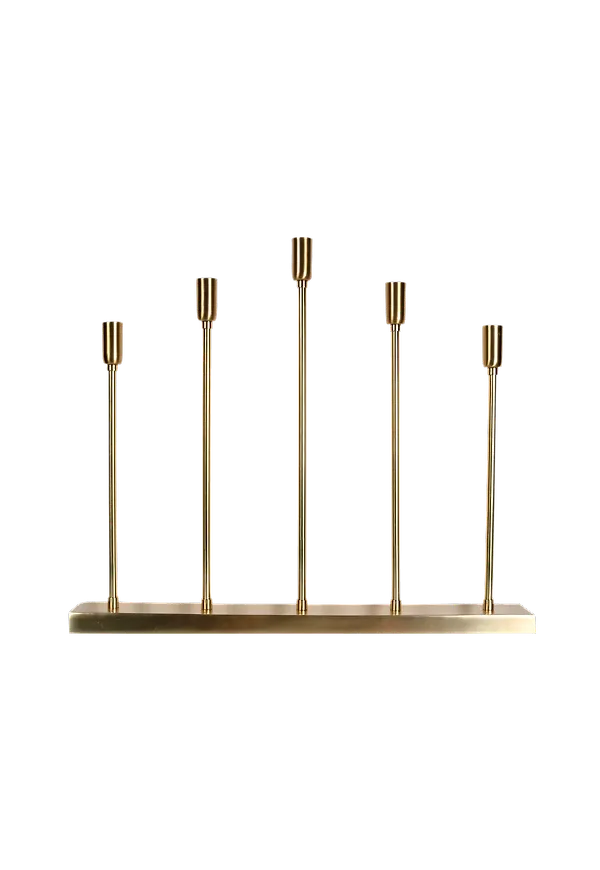 Guld PR Home-bordslampa i komfortabel modell.