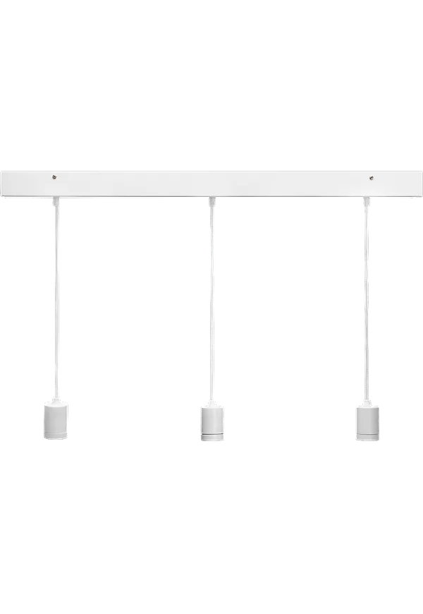 Vit PR Home-lampa i komfortabel modell.