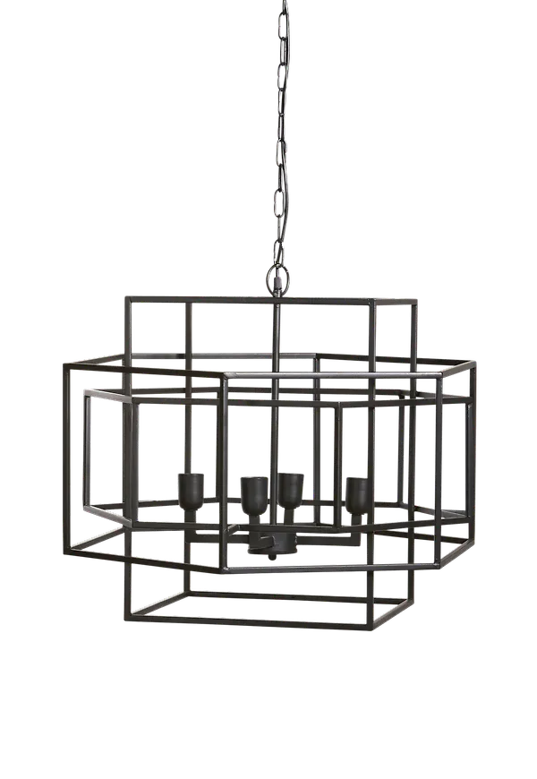 Svart PR Home-taklampa i fin modell.