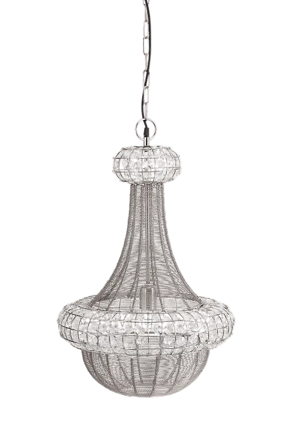 Elegant lampa i silver från PR Home.