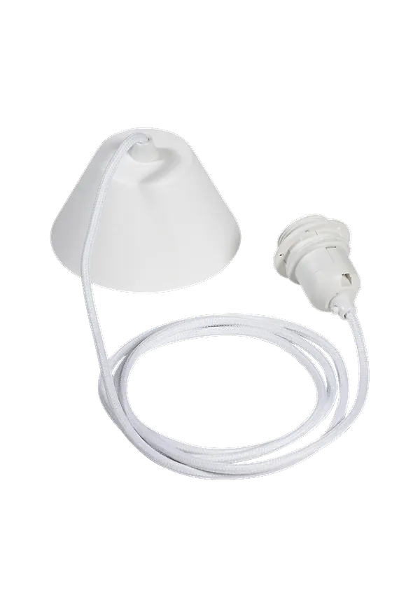 Vit PR Home-sladdställ i trendig modell.