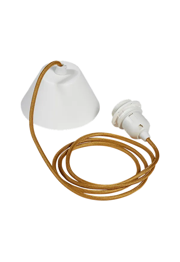 Riktigt fin sladdställ i guld från PR Home.