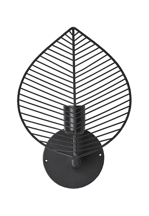 Svart PR Home-lampa i superfin modell.