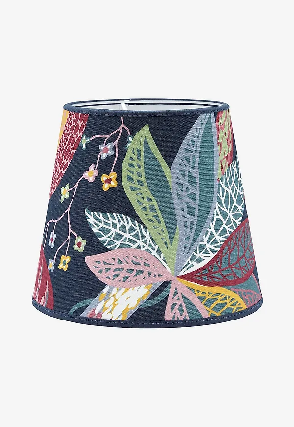 Blå PR Home-lampa i fantastiskt snygg modell.