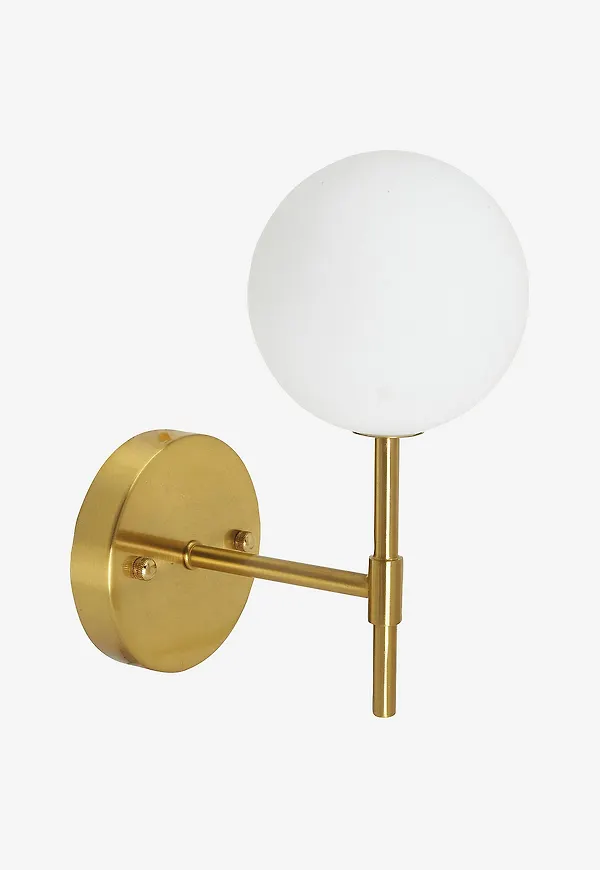 Fantastiskt fin vägglampa i guld från PR Home.
