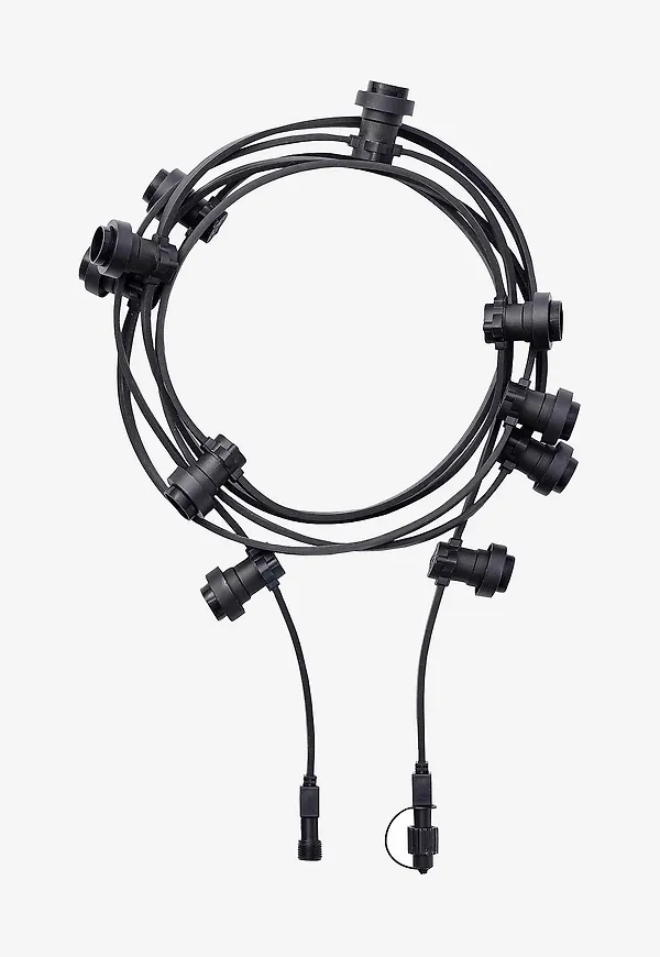 Svart PR Home-lampa i exklusiv modell.