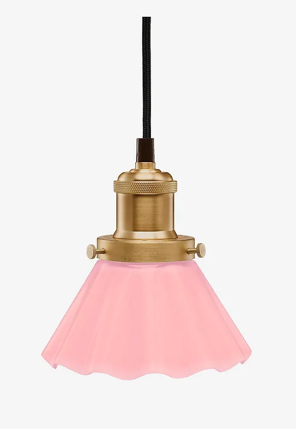 Rosa PR Home-fönsterlampa i skön modell.