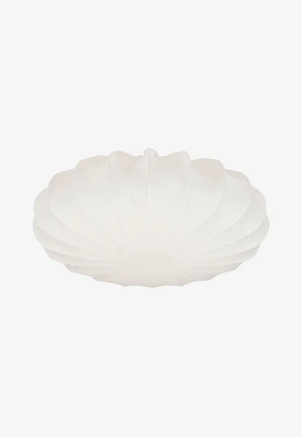 Jättesnygg pr home lampa i vit färg gjord i linne.