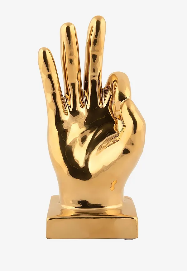 Guld Present Time-staty i superfin modell.