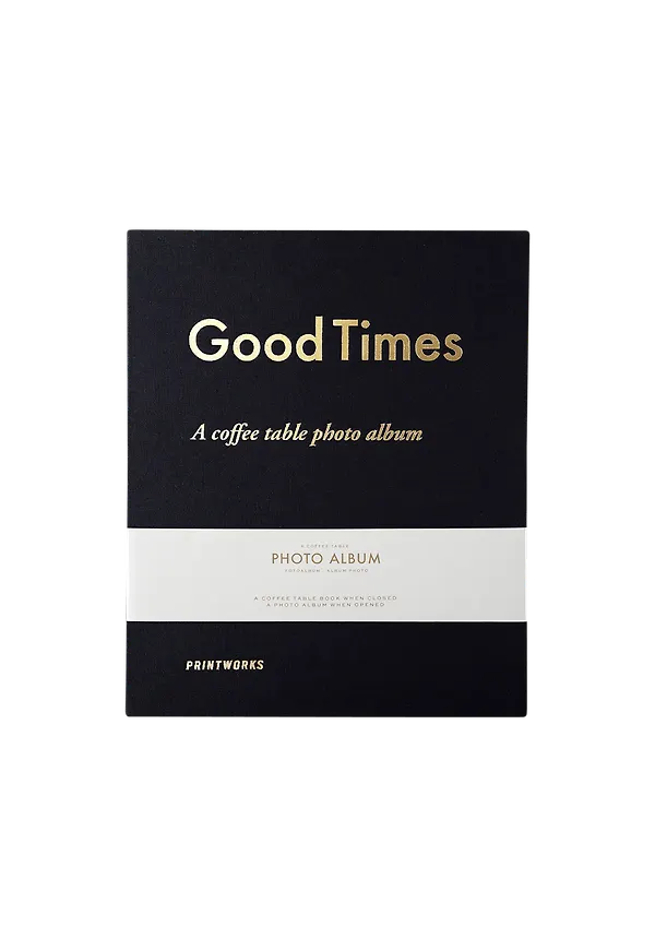 Komfortabel låda i svart från PRINTWORKS.