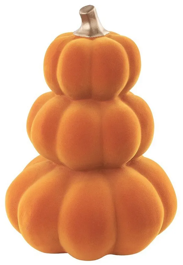 Modern figur i orange färg gjord i linne.