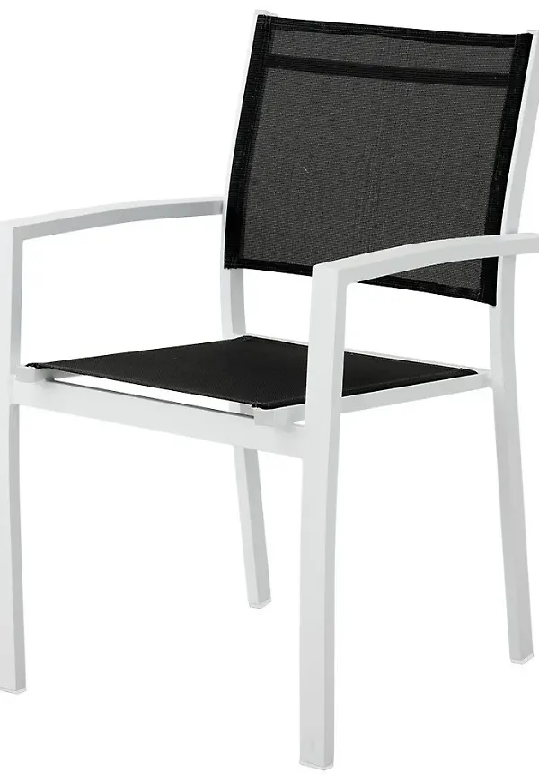 Stilriktig positionsstol i aluminium från Brafab.