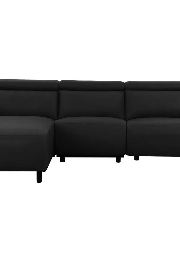 Exklusiv svart soffa i bomull från Loft24.