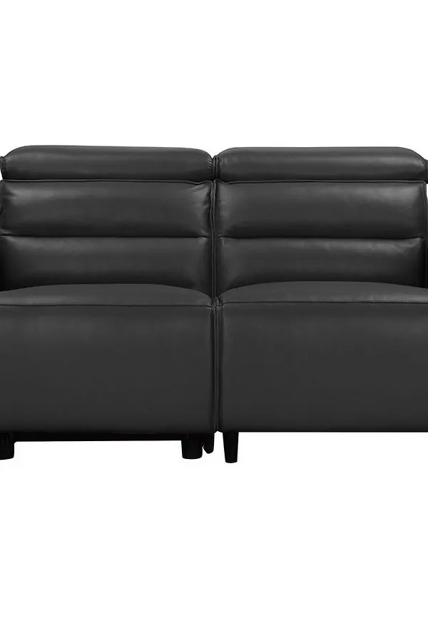 Snygg soffa i svart från Loft24.