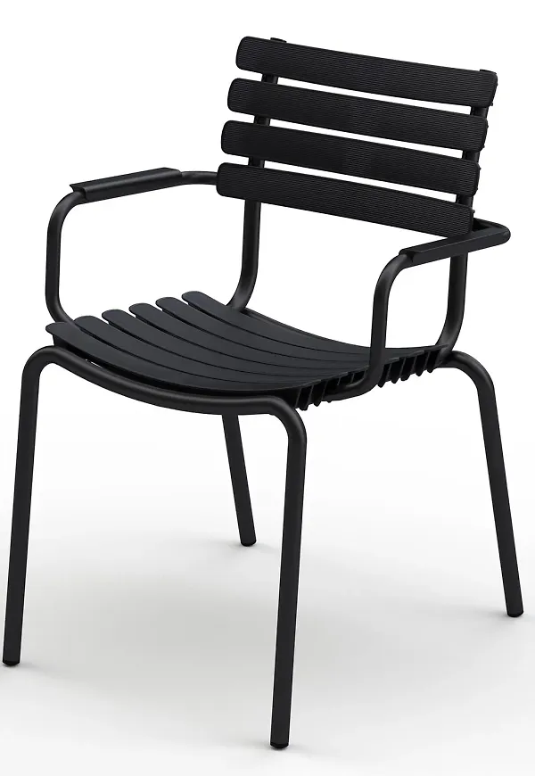 Jättesnygg karmstol i aluminium från Houe.