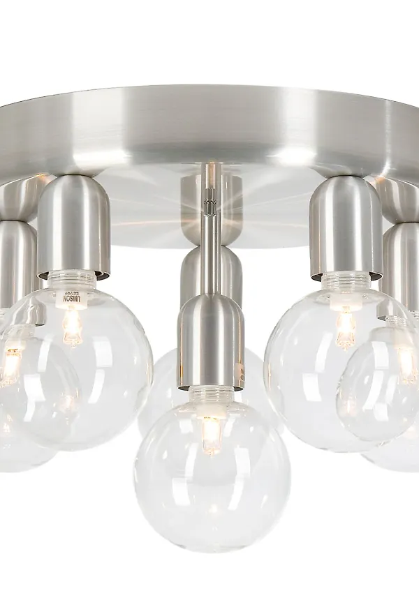 Klassisk taklampa i aluminium från Belid.