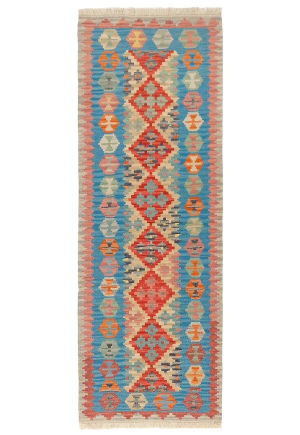 Flerfärgad matta som passar perfekt till sommaren 2025!