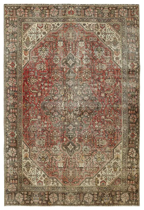 Flerfärgad matta som passar perfekt till hösten 2025!