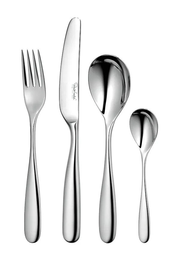 Cool bestickset i silverfärgade från Robert Welch.