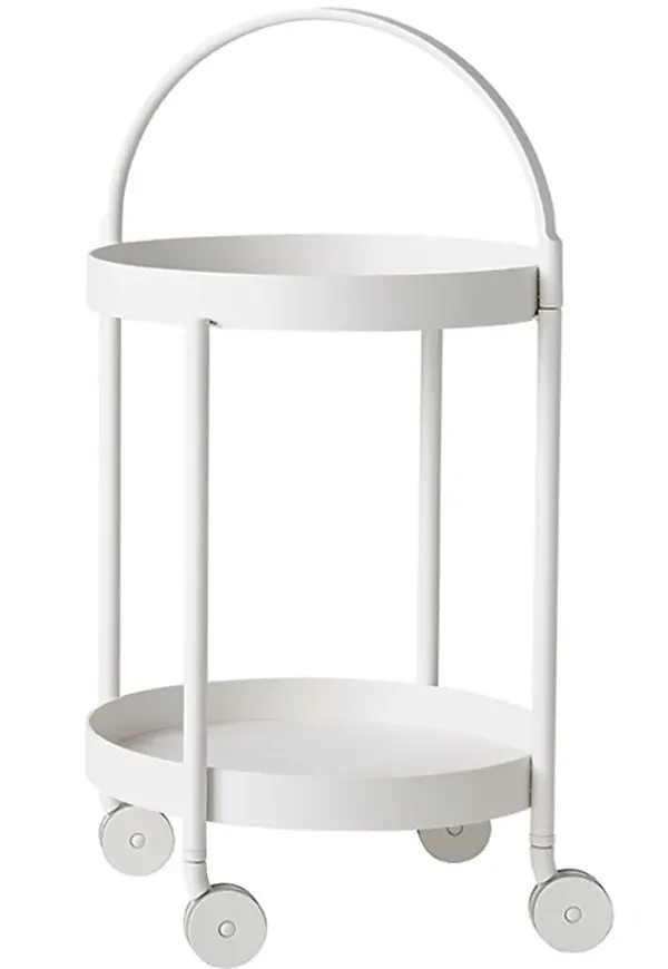 Otroligt fin cane-line bord i vit färg gjord i aluminium.