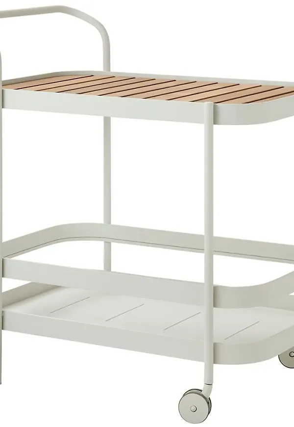 Exklusiv vit sidobord 2025 från Cane-Line.