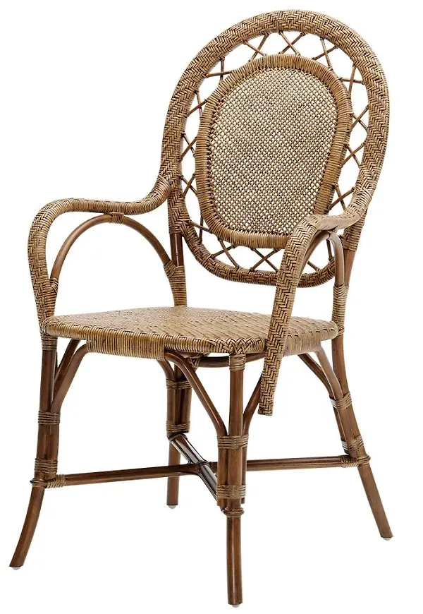 Ikonisk utemöbel i brunt från Sika Design.