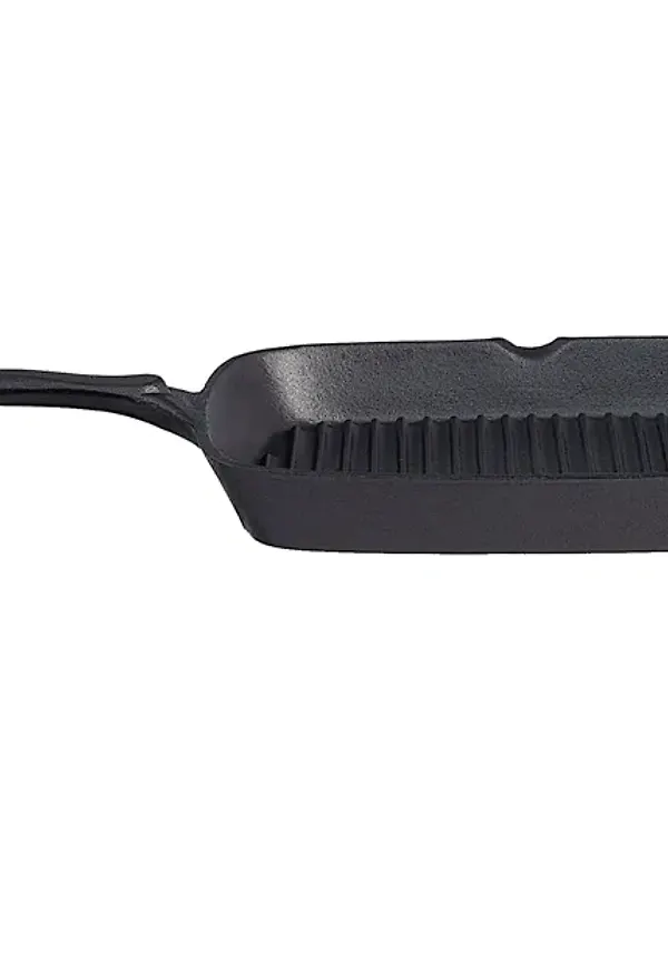 Smickrande grillpanna i svart från Ronneby Bruk.