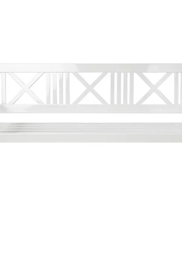 Vacker vit bord i mahogny från Cinas.