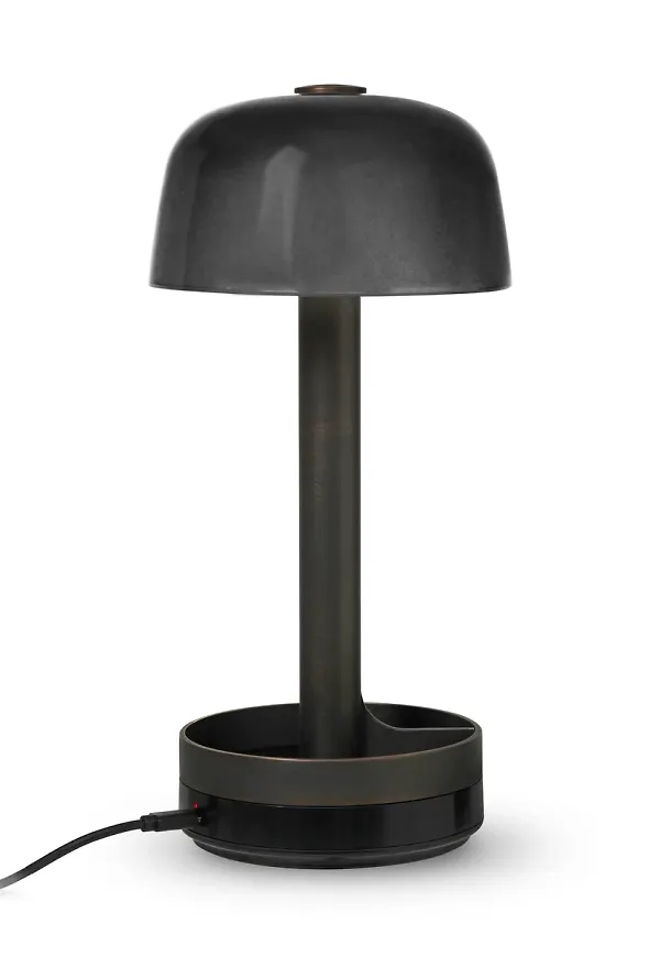 Grå Rosendahl-bordslampa i cool modell.