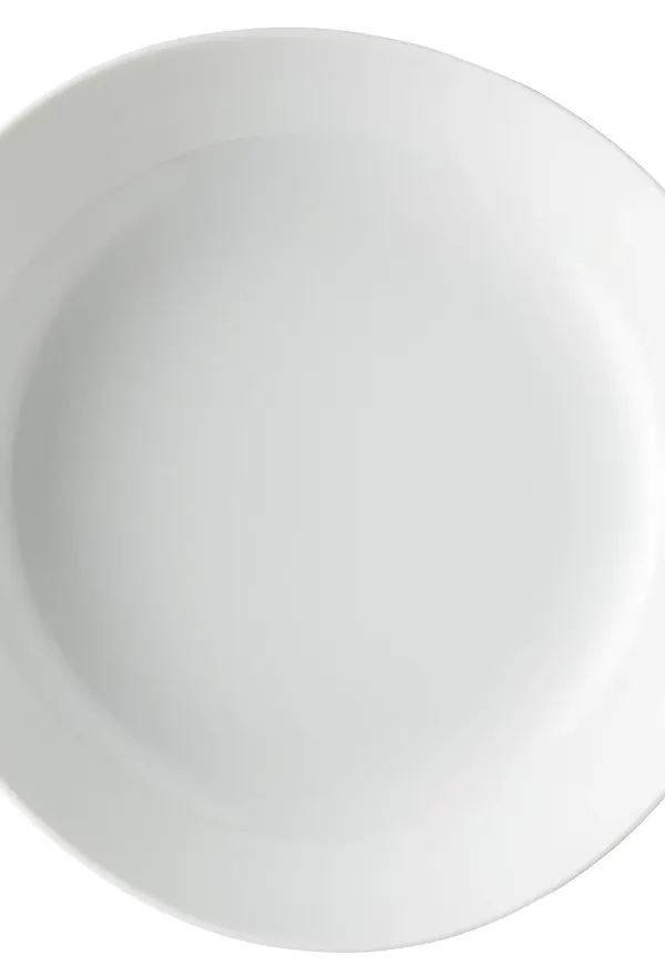 Jättesnygg tallrik i vitt från Rosenthal.
