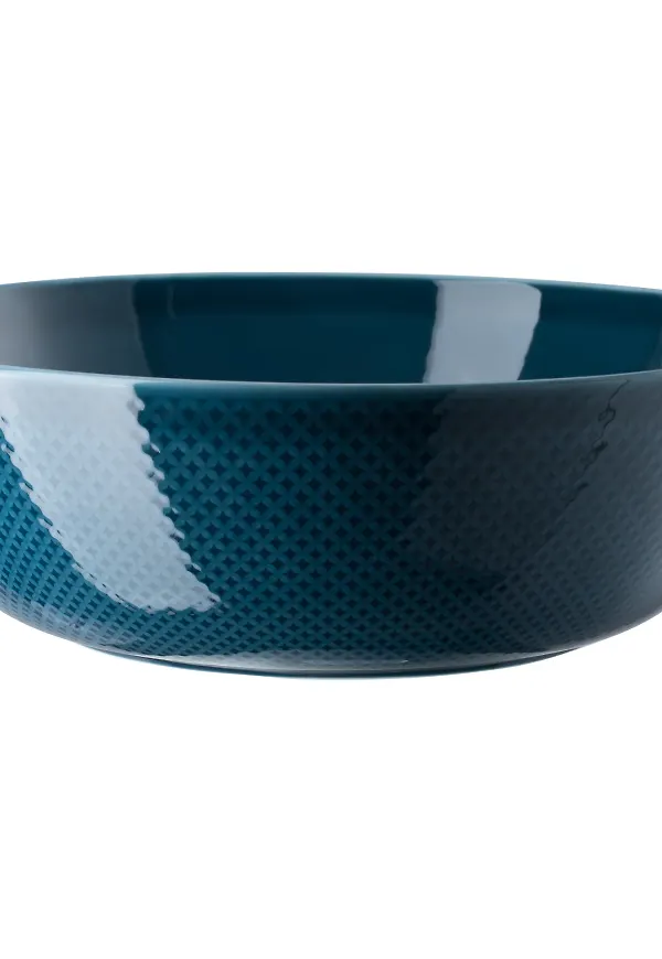 Blå Rosenthal-salladsskål i cool modell.