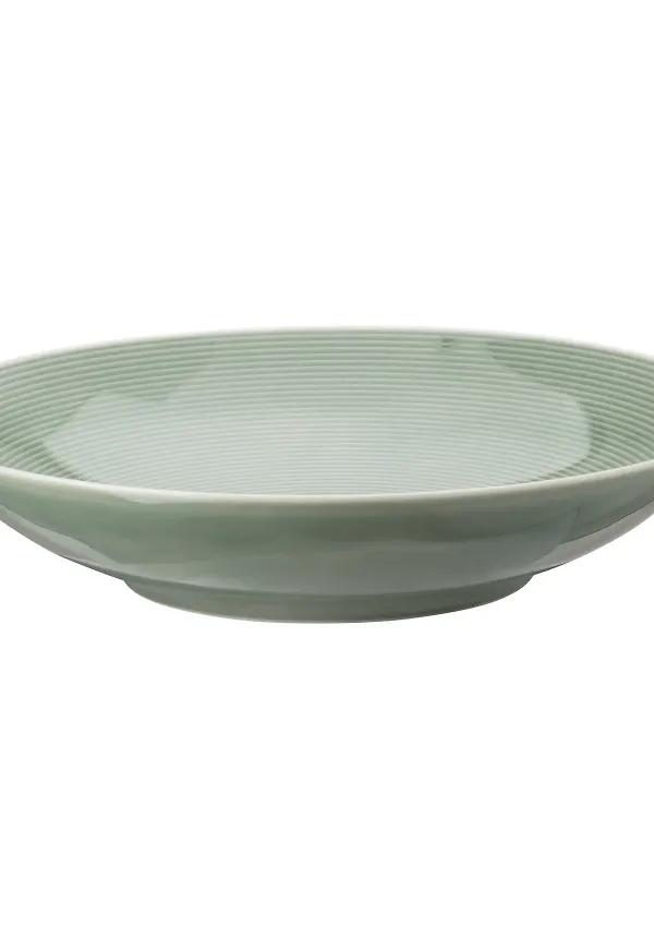Vacker djup tallrik i grönt från Rosenthal.