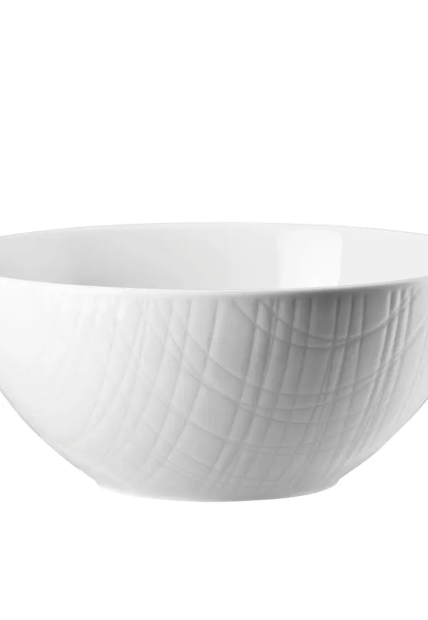 Vit Rosenthal-frukostskål i riktigt trendig modell.