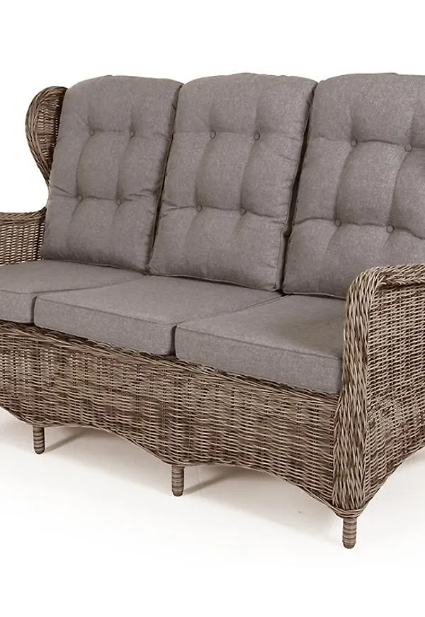 Klassisk brafab bord i grå färg gjord i aluminium.