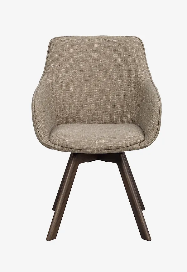 Beige Rowico Home-ekstol i otroligt fin modell.