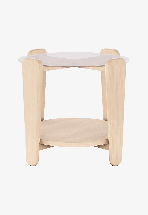 Vit Rowico Home-ekbord i otroligt snygg modell.