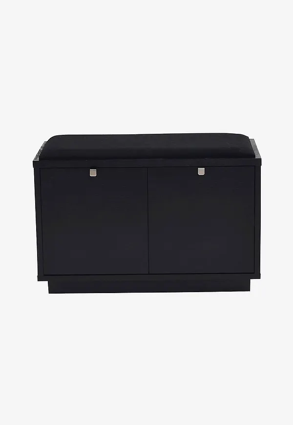 Svart Rowico Home-bänk i stilren modell.